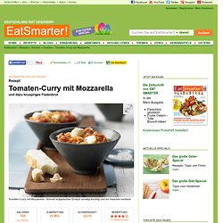 Tomaten-Curry mit Mozzarella 