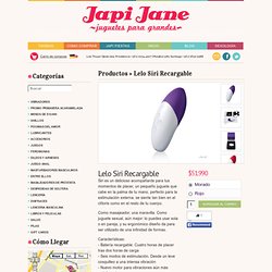 Lelo Siri Recargable - Vibradores - Japi Jane