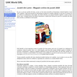 Jucării din Lemn - Magazin online de jucării 2020 - UAK World SRL