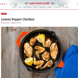 Lemon Pepper Chicken - Rachael Ray
