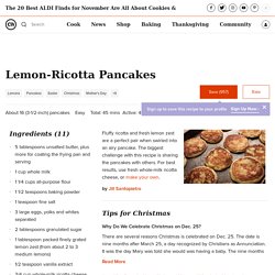 Lemon-Ricotta Pancakes