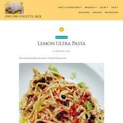 Lemon Ultra Pasta – Owi Owi Fouette-Moi