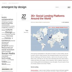 35+ Social Lending Platforms Around the World