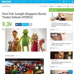 First Full-Length Muppets Movie Trailer Debuts