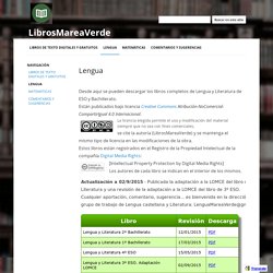 Lengua - LibrosMareaVerde
