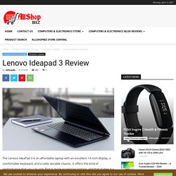 Lenovo Ideapad 3 Review - 8GB DDR4 RAM & 256GB SSD
