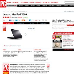 Lenovo IdeaPad Y580 Review & Rating