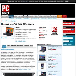 Lenovo IdeaPad Yoga 2 Pro review