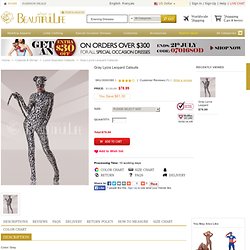 Gray Lycra Leopard Catsuits– Discount Lycra Spandex Catsuits