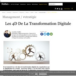 Les 4D De La Transformation Digitale