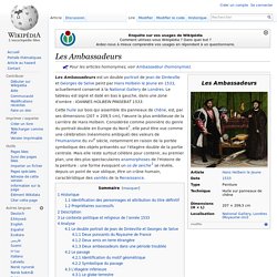 Les Ambassadeurs