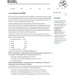 Les analyses de RUDEL » RUDEL