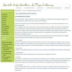 Les associations de culture - SHPA