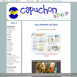 Capuchon à l'école - Les attentats de Paris