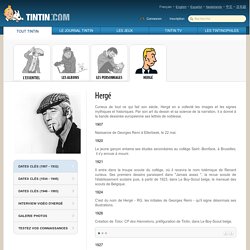 Les aventures de Tintin - Hergé