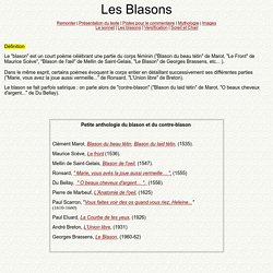 Les blasons