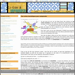 Les cartes heuristiques - Exemples d'usages en CLIS