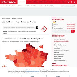 Les chiffres de la pollution en France