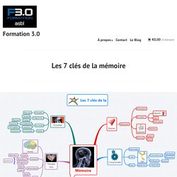 Les 7 clés de la mémoire – Formation 3.0