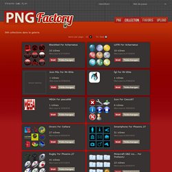 Les collections d'icônes PNG