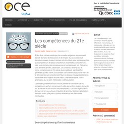 Les compétences du 21e siècle