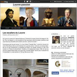 Les escaliers du Louvre - Louvre-passion