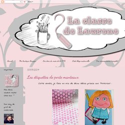 La maternelle de Laurène: Les étiquettes de porte manteaux