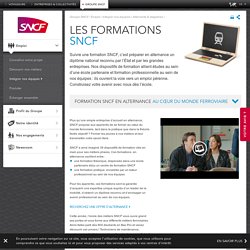 Les formations SNCF – Emploi