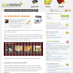 Les grilles dans le webdesign