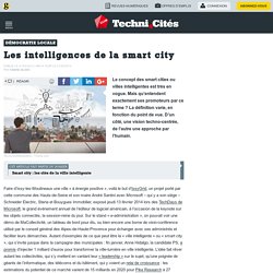 Les intelligences de la smart city