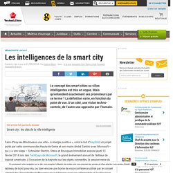 Les intelligences de la smart city (1/2)