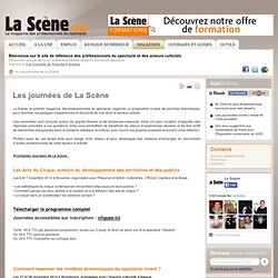 Les journées de La Scène