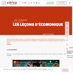 Les leçons d’écomonique