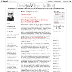 Les Logos - design et typo - Blog LeMonde.fr