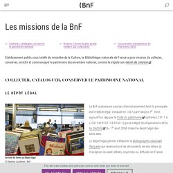 Les missions de la BnF