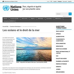 Les océans et le droit de la mer - ONU