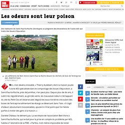 Les odeurs sont leur poison