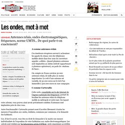 Glossaire ondes - LIBE