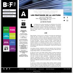 Les pratiques de la lecture : synthèse sur l'acte de Lire, Ecrire, l'état de lecteur, l'alchimie de la lecture