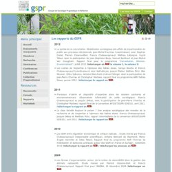 GSPR - JANV 2012 - Les cadres de l'expertise à l'épreuve des faibles doses.