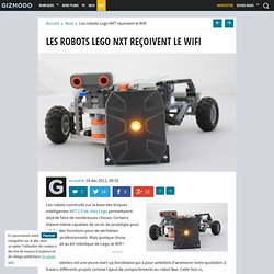 Les robots Lego NXT reçoivent le Wifi