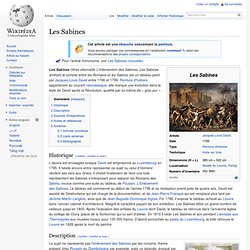 Les Sabines (J-L. David, wiki)
