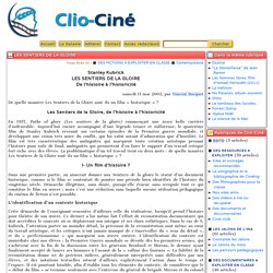 Les sentiers de la gloire - Clio-Ciné