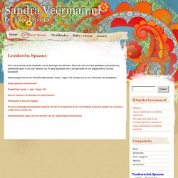 Lesideeën Spaans – Sandra Veerman.nl
