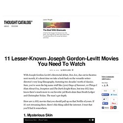 11 Lesser-Known Joseph Gordon-Levitt Movies You Need To Watch