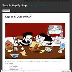 Lesson 8: COD and COI