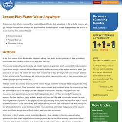 Lesson Plan - Water, Water Anywhere