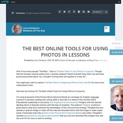 The Best Online Tools For Using Photos In Lessons