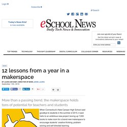 12 lessons from a year in a makerspace