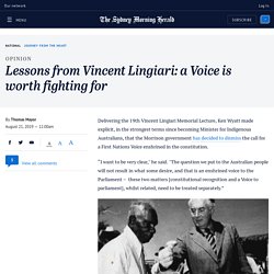 Lessons from Vincent Lingiari: a Voice is worth fighting for